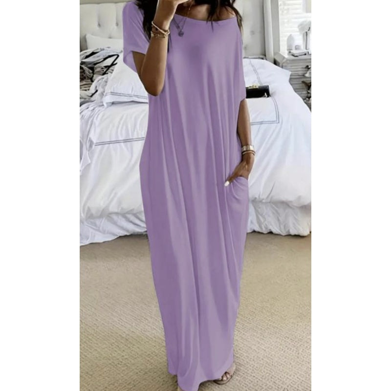 🏆 Bestseller – Damen Sommerkleid ☀️👗 leicht, schnell trocken, pflegeleicht – für Zuhause , Urlaub  & Spaziergänge 🌿