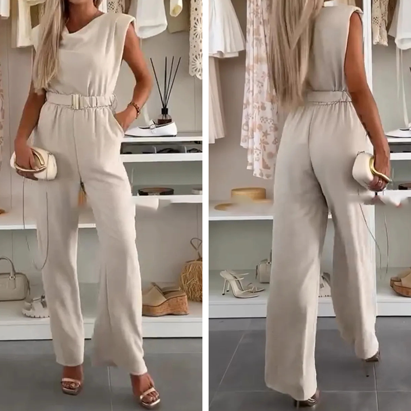⏰ 50 % Rabatt für kurze Zeit! 💫  Elegante Fallover-Jumpsuit – streckt die Figur, schmeichelt der Silhouette und meistert jeden Anlass mit nur einem Teil ✨