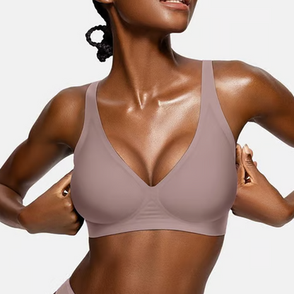 ⏳LIMITED: 2+1 gratis 🎁 Nahtloser Push-up-BH – tiefe V-Form, bügellos ✨ | TOP 2025