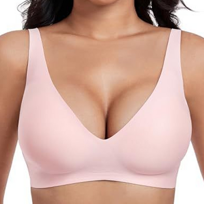 ⏳LIMITED: 2+1 gratis 🎁 Nahtloser Push-up-BH – tiefe V-Form, bügellos ✨ | TOP 2025