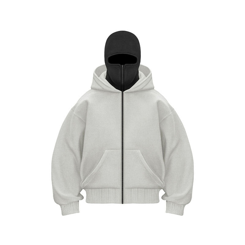 🔥Black-Friday-Mega-Angebot – 50 % Rabatt! Ninja Zip-Up Hoodie für Herren & Damen – Rundumschutz