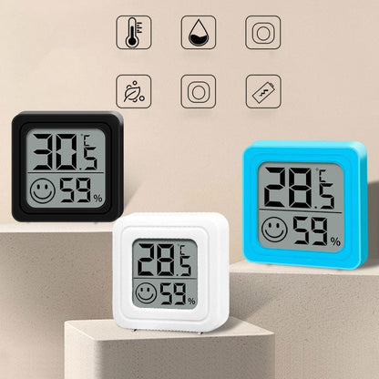 2-in-1-Hochpräzisions-Temperatur- und Feuchtigkeitsmesser mit Digitalanzeige