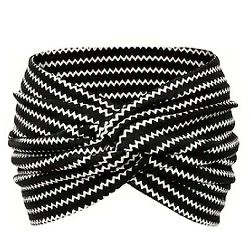 ✨ Nur 3€?! 🎀 Breites elastisches Haarband – Printdesign, sofortiger perfekter Look 💫