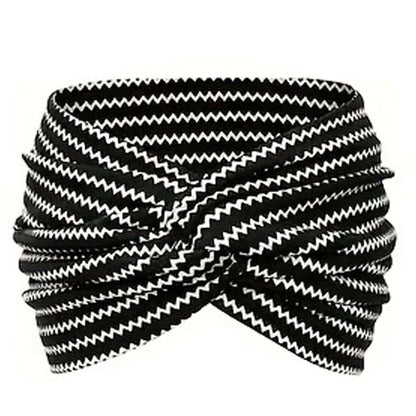 ✨ Nur 3€?! 🎀 Breites elastisches Haarband – Printdesign, sofortiger perfekter Look 💫