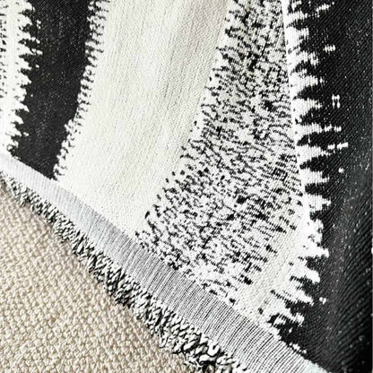 🛋️ Weicher gestreifter Chenille-Sofaüberwurf – Atmungsaktiv & Stilvoll für jede Jahreszeit 🌤️