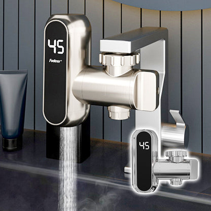 Elektrischer Warmwasserhahn ohne Installation mit Digitalanzeige