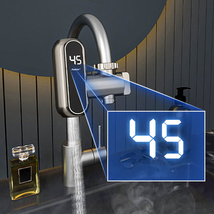 Elektrischer Warmwasserhahn ohne Installation mit Digitalanzeige