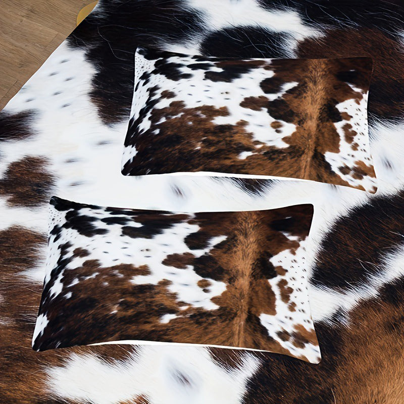 💖Black-Friday-Mega-Angebot – 50 % Rabatt!💖Kuschelweiche Federbettset mit Kuh-Print