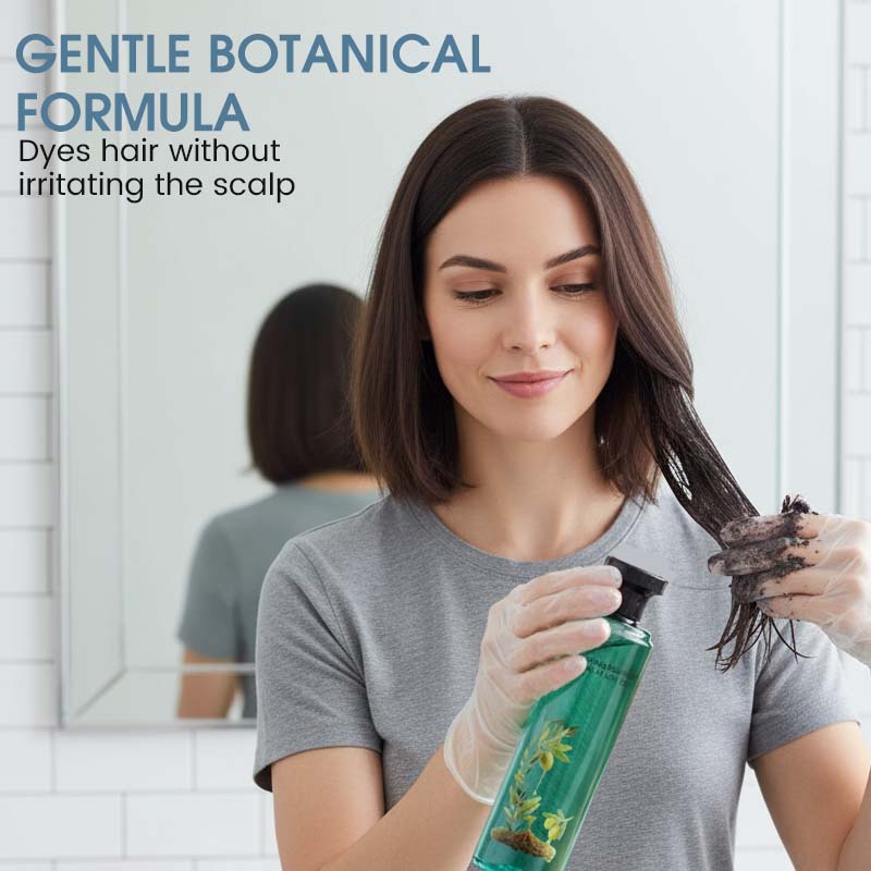 Langlebige Haarfarbe mit ätherischen Pflanzenölen