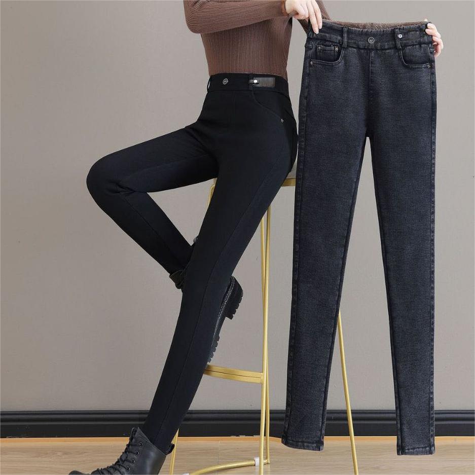 👖 60 % RABATT! ✨ WARME SKINNY-JEANS – Hohe Taille & Stretchmaterial, optimaler Tragekomfort für den Winter, trendiger Stil für den Alltag und Ausgehen ❄️💃