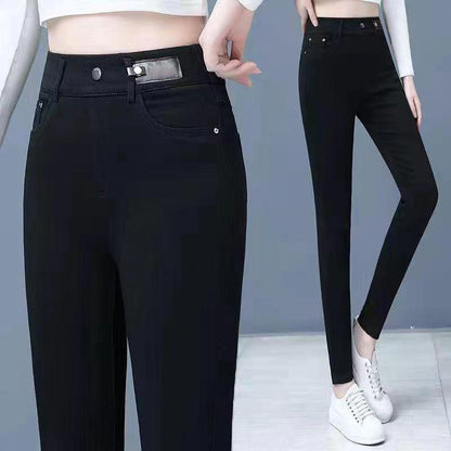 👖 60 % RABATT! ✨ WARME SKINNY-JEANS – Hohe Taille & Stretchmaterial, optimaler Tragekomfort für den Winter, trendiger Stil für den Alltag und Ausgehen ❄️💃