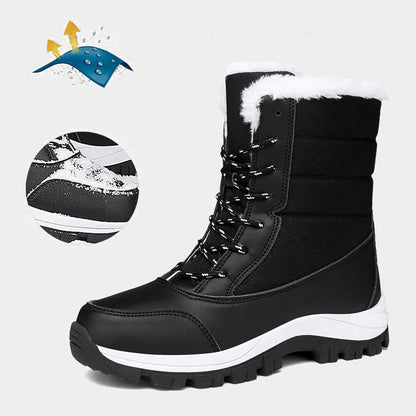 Wasserdichte warme Winterstiefel für Damen