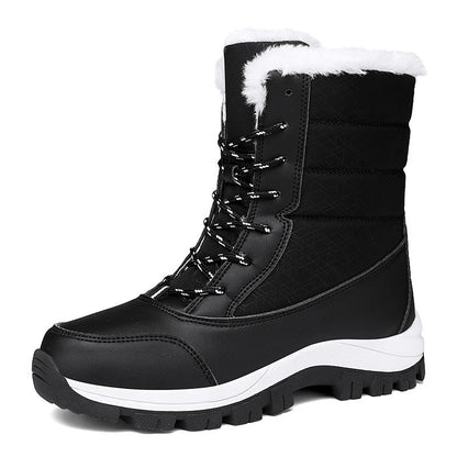 Wasserdichte warme Winterstiefel für Damen