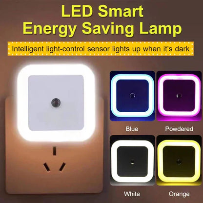 💘 Valentinstagsangebot: 50% Rabatt!✨ LED-Smart-Nachtlicht mit Lichtsensor – Automatisch & energiesparend | Sanftes, augenfreundliches Licht!