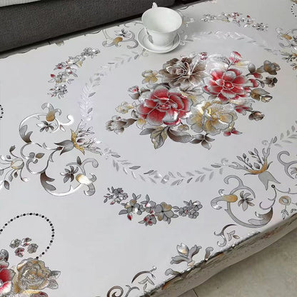 ✨🎅Weihnachtsangebote – Nur für kurze Zeit!⏰Multifunctional Waterproof Oilproof Floral Tablecloth