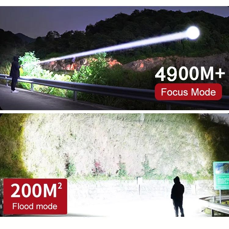 🔦☀️ Superhelle zoomfähige Taschenlampe