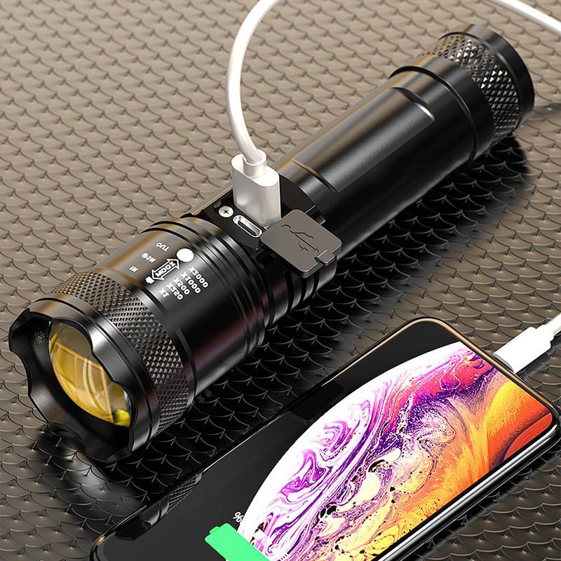 🔦☀️ Superhelle zoomfähige Taschenlampe