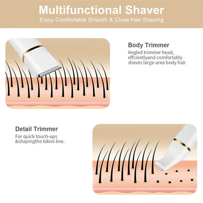 🔥Nur für kurze Zeit 50 % Rabatt✨3 in 1 Elektrischer Körper Haartrimmer, Kabelloser Groin Haartrimmer für Männer, großartig für den täglichen Gebrauch von Männern