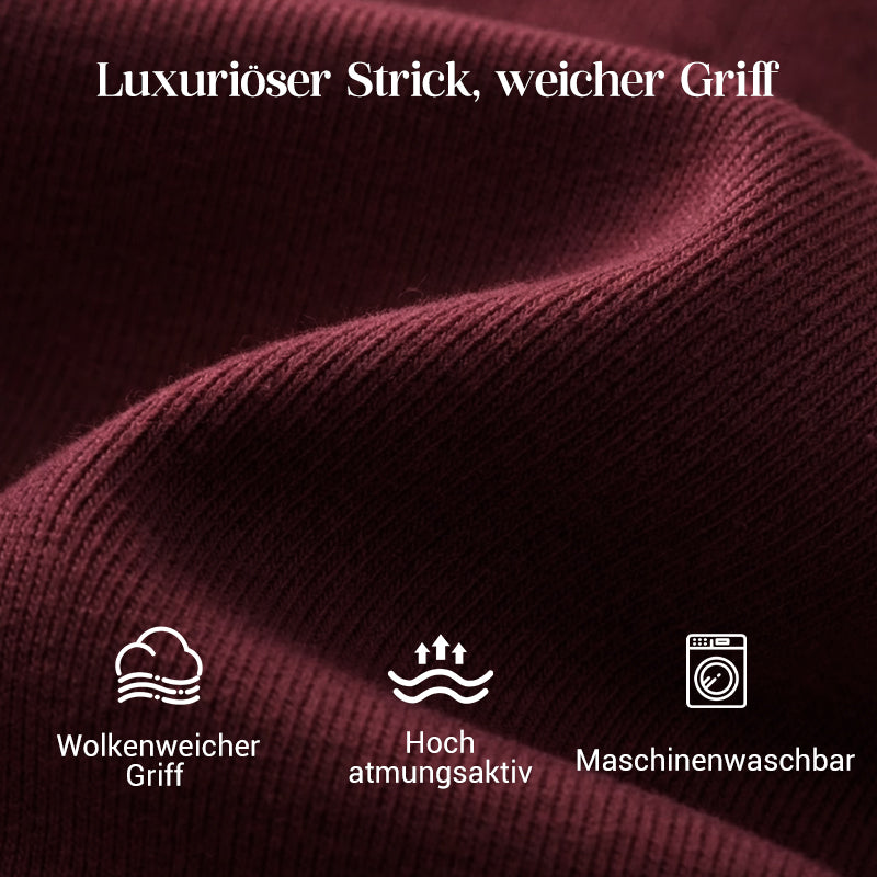 Sweatshirt mit hohem Kragen und seitlichem Reißverschluss & Hose im Set🔥Kauf 2 Artikel versandkostenfrei