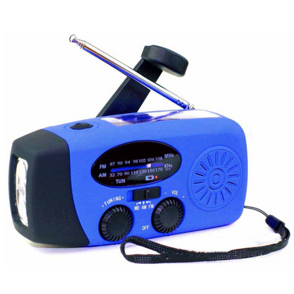 📻 60% RABATT! ☀️ Notfallradio – Solar & Kurbelbetrieb, USB-Ladung, Wetteralarm & Robust für Outdoor/Krise 🔋