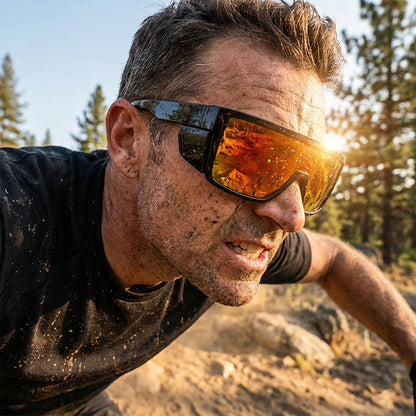 🌞 50% Rabatt!🚴‍♂️🕶️ Allround-Outdoorbrille – UV400, leicht & robust, in mehreren Farben erhältlich – ideal für Motorrad, Fahrrad & Trekking 🏔️🔥