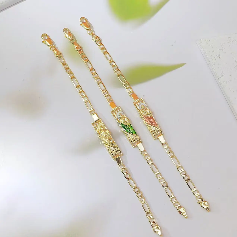 💎 53% RABATT! 🎁 Das perfekte Geschenk? ✨ Figaro-Schakelarmband für Herren und Damen 💍