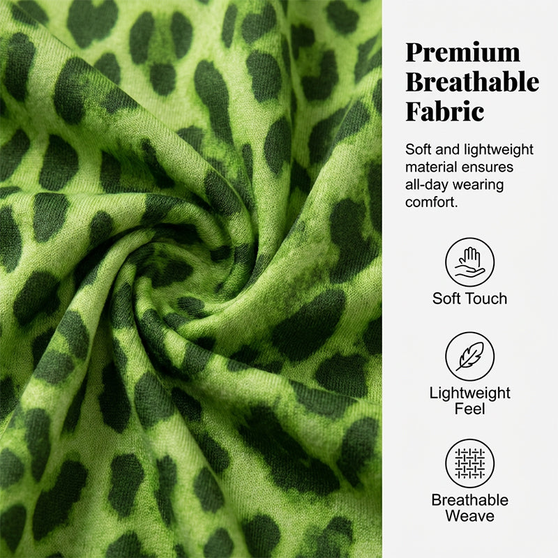 🐆 50% Rabatt! Damen Leopardenrock mit hoher Taille und Fischschwanzschnitt – leicht & knitterarm | vielseitig & beinverlängernd ✨