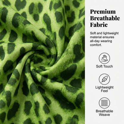 🐆 50% Rabatt! Damen Leopardenrock mit hoher Taille und Fischschwanzschnitt – leicht & knitterarm | vielseitig & beinverlängernd ✨