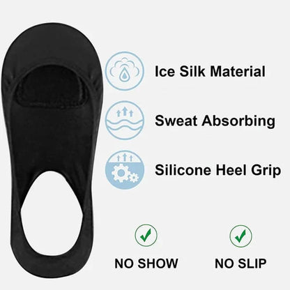 Nur 2,30€ pro Paar! 🧦 Silikon-Antirutschsocken – Vorfußpolsterung 🦶, ideal für Schuhe ohne Fersenriemen 👡, unsichtbarer Halt 🔒✨
