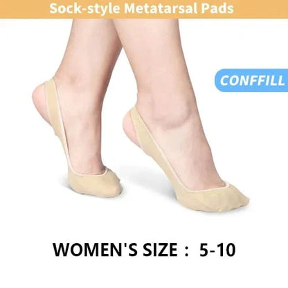 Nur 2,30€ pro Paar! 🧦 Silikon-Antirutschsocken – Vorfußpolsterung 🦶, ideal für Schuhe ohne Fersenriemen 👡, unsichtbarer Halt 🔒✨