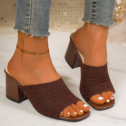 👡 Strick-Zehensandalen für Damen | Modisch, luftig & komfortabel 💃