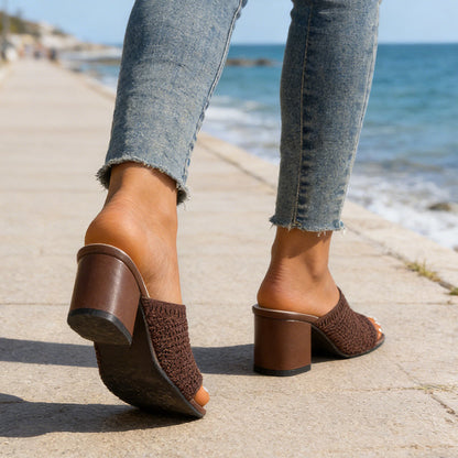 👡 Strick-Zehensandalen für Damen | Modisch, luftig & komfortabel 💃