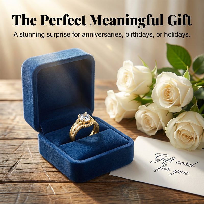 📢📢50 % Rabatt!! ⏰Vintage Zirkonia Ring – Verstellbarer Offener Ring für Damen, Elegant & Leicht Luxus für Zeige- oder Mittelfinger
