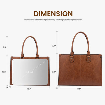 👜Direktverkauf ab Werk – Laptop-Tasche für Damen mit Fach für das Mittagessen