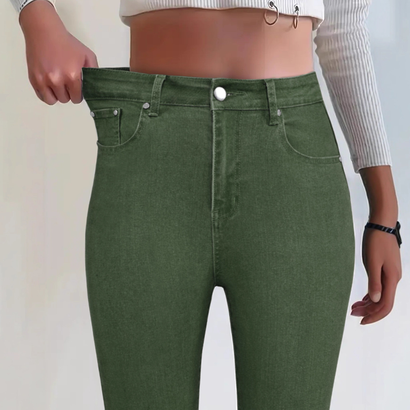 📢📢50 % Rabatt!! ⏰✨Damen High-Waist Stretch-Jeans | super elastisch & vielseitig kombinierbar👖