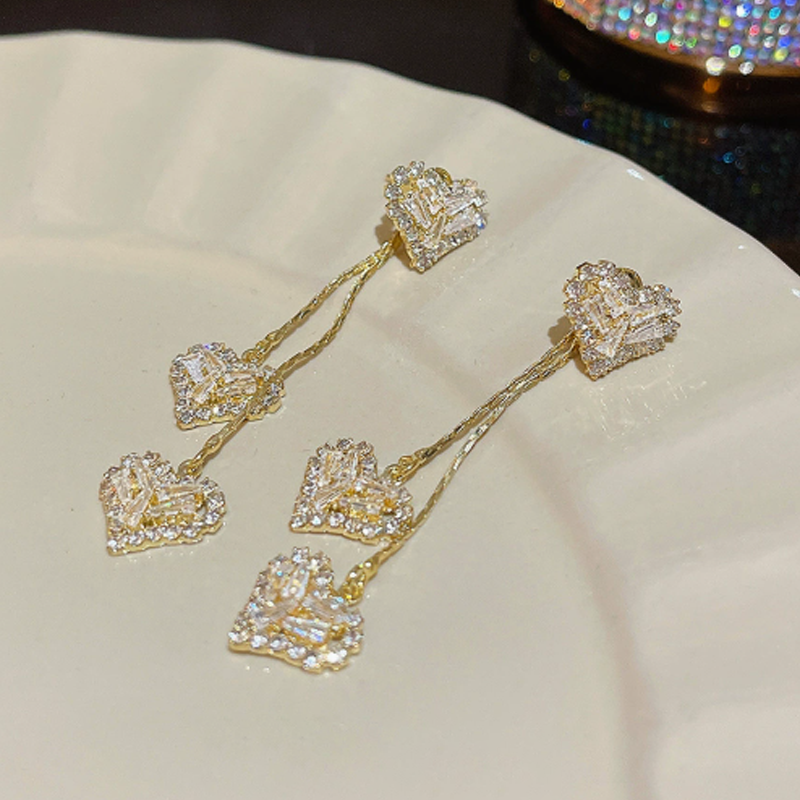 💎 Schmuck-Special: 1+1 gratis! ✨ -Ohrringe mit langer Kette – romantisch & zeitlos❤️✨