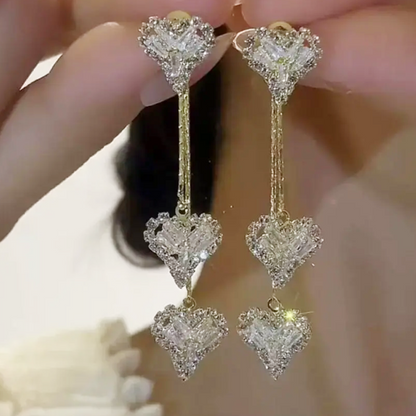 💎 Schmuck-Special: 1+1 gratis! ✨ -Ohrringe mit langer Kette – romantisch & zeitlos❤️✨
