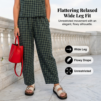 ⏰ 2026 NEUHEIT – 49% RABATT! 🔥🌞 Lässiger Sommer-Look im 2-Teile-Set – Ärmellos + Weite Hose – bequem & elegant 🧥👖 – perfekt für Büro, Reisen & Freizeit ✨