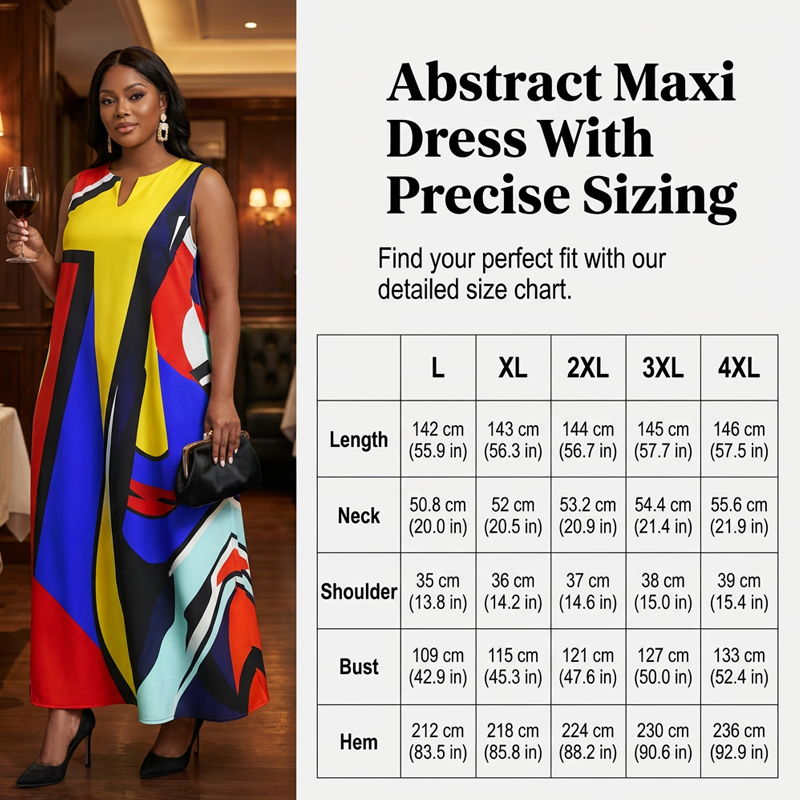 🎨 55% Rabatt! Künstlerisch bedrucktes, lockeres Sommer-Maxikleid – figurfreundlich + einzigartig im Stil + mühelos elegant 💃✨