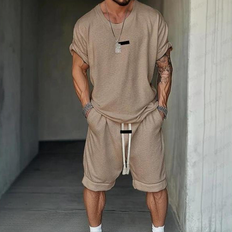 🔥Solange der Vorrat reicht 52 % Rabatt!🎉Herren Freizeit-Set – T-Shirt & Shorts – lässig & bequem👕🩳