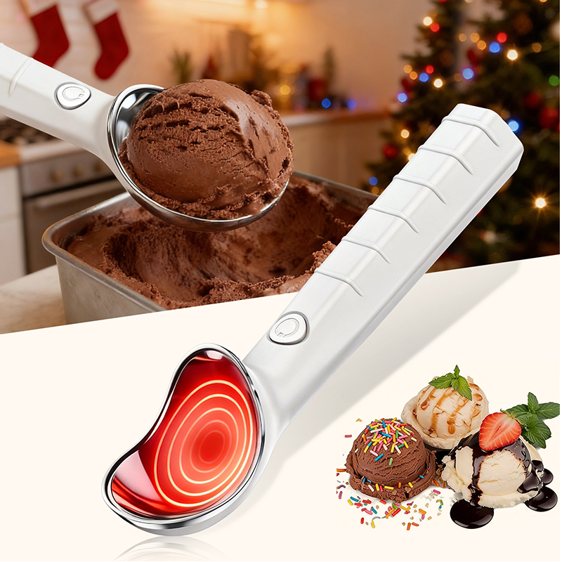 🥄 JETZT 50 % RABATT! ⚡ Elektrischer, selbstschmelzender Eislöffel – heizt sofort auf, ermöglicht müheloses Portionieren und ist perfekt für unkomplizierten Dessertgenuss 🍦
