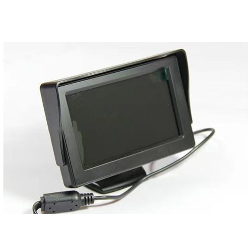 🚗 Automatischer Rückfahrbildschirm – Rückfahrkamera + Unterhaltung | 4,3 Zoll HD-Display | 9V–35V Spannungsbereich 🔋✨