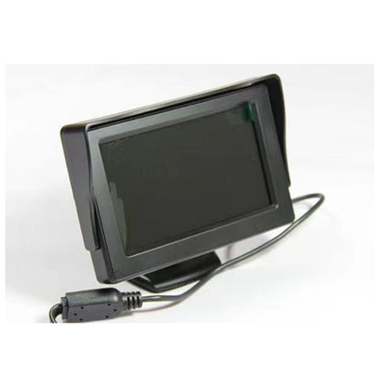 🚗 Automatischer Rückfahrbildschirm – Rückfahrkamera + Unterhaltung | 4,3 Zoll HD-Display | 9V–35V Spannungsbereich 🔋✨