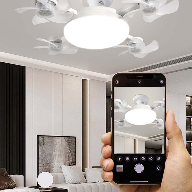 🔥 50% Rabatt! Deckenventilator mit einklappbaren Flügeln – mit Licht & Fernbedienung, eine Lösung für Beleuchtung & Belüftung 💡🌀