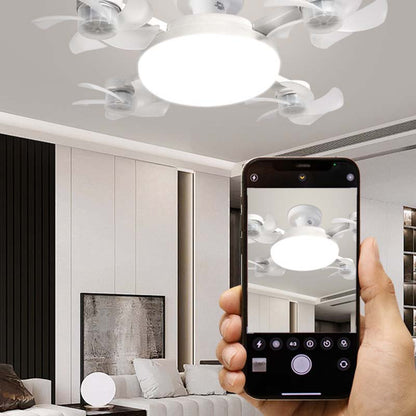 🔥 50% Rabatt! Deckenventilator mit einklappbaren Flügeln – mit Licht & Fernbedienung, eine Lösung für Beleuchtung & Belüftung 💡🌀