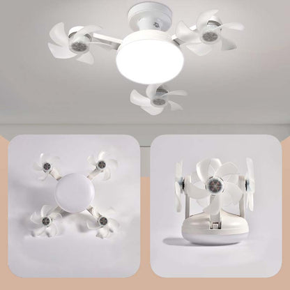 🔥 50% Rabatt! Deckenventilator mit einklappbaren Flügeln – mit Licht & Fernbedienung, eine Lösung für Beleuchtung & Belüftung 💡🌀