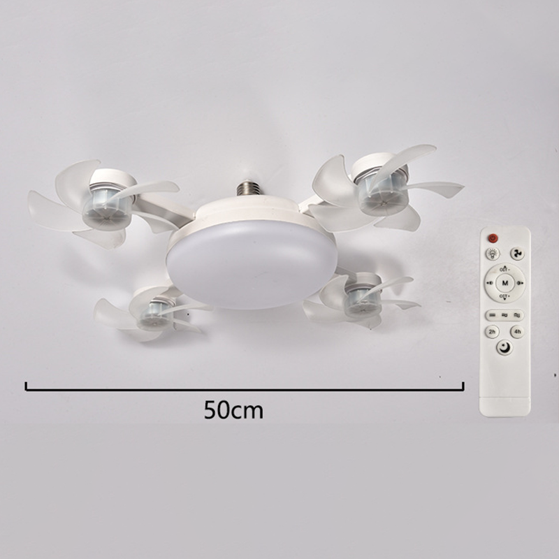 🔥 50% Rabatt! Deckenventilator mit einklappbaren Flügeln – mit Licht & Fernbedienung, eine Lösung für Beleuchtung & Belüftung 💡🌀