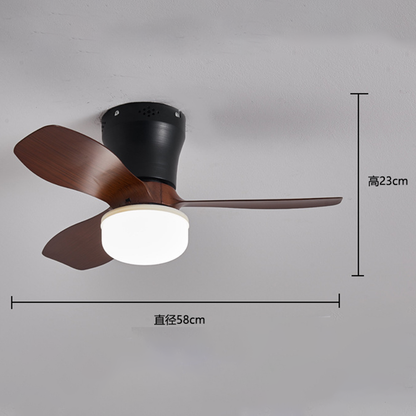 🔥 50% Rabatt! Deckenventilator mit einklappbaren Flügeln – mit Licht & Fernbedienung, eine Lösung für Beleuchtung & Belüftung 💡🌀