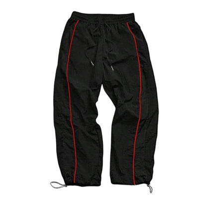 👖 JETZT 50% RABATT! 🔥 Retro-Hosen mit breitem Bein und Seitenstreifen – hochtailliert, bequeme Passform und perfekt für einen vintage Streetwear-Look ✨