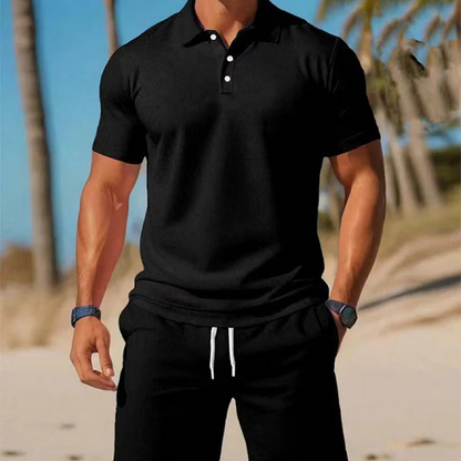 👕 LIMITED-TIME 47% RABATT! ✨ Herren Sommer-Set – Polo & Shorts, Leicht, Sportlich ✨